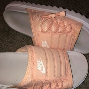 Pink Nike Asuna Slides